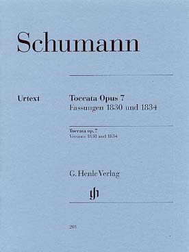 Illustration de Toccata op. 7 (version 1830 et 1834)