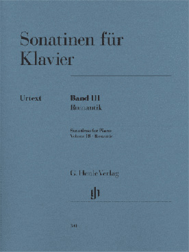 Illustration sonatines pour piano, vol iii