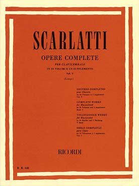 Illustration scarlatti oeuvres completes clavecin  5
