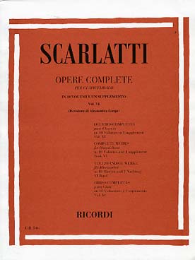 Illustration scarlatti oeuvres completes clavecin  6