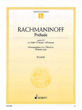 Illustration rachmaninov prelude op.  3/2 en do # min