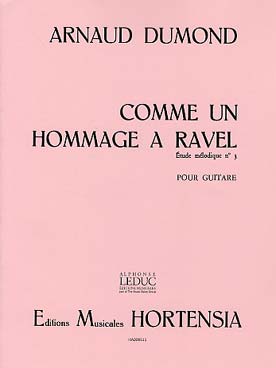 Illustration de Comme un hommage à Ravel