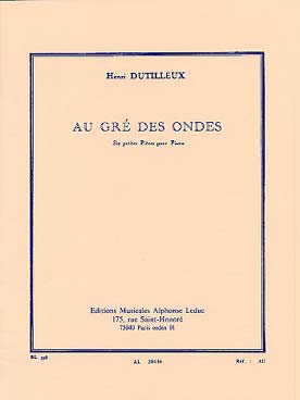 Illustration de Au Gré des Ondes, 6 petites pièces