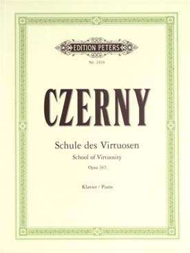 Illustration czerny op. 365 ecole du virtuose