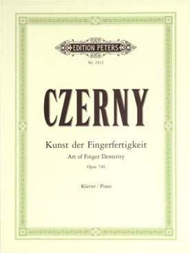 Illustration czerny op. 699/740 art delier les doigts