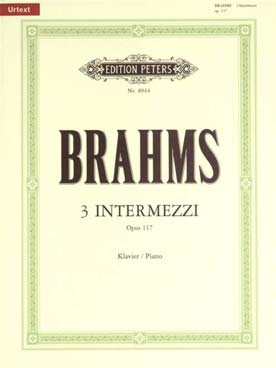 Illustration de 3 Intermezzi op. 117