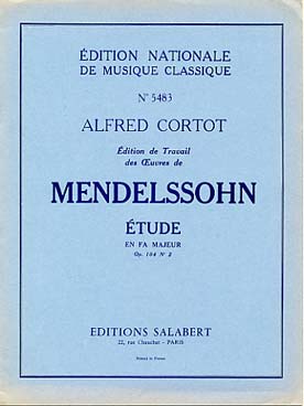 Illustration de Étude op. 104/2 en fa M (rév. Cortot)