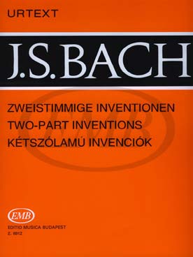 Illustration de Inventions à 2 voix BWV 772-786