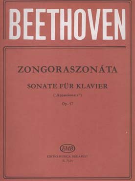 Illustration de Sonate N° 23 op. 57 en fa m Appassionata