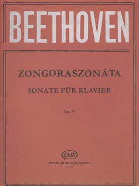 Illustration de Sonate N° 24 op. 78 en fa # M