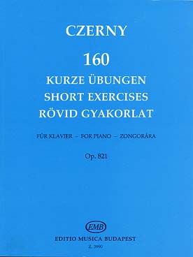 Illustration de 160 Exercices courts op. 821