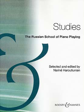 Illustration de The RUSSIAN SCHOOL of piano playing : École russe (Nikolaev) - Études (sél. Haroutiunian)