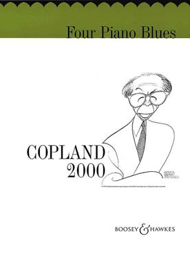 Illustration copland four piano blues
