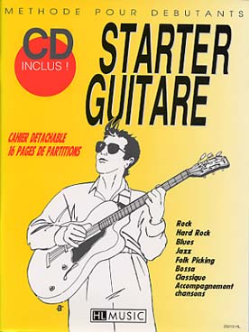 Illustration starter guitare (avec cd)