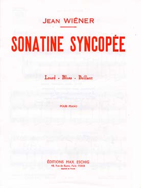 Illustration de Sonatine syncopée