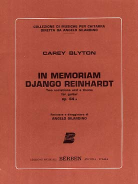 Illustration de In memoriam Django Reinhardt op. 64a