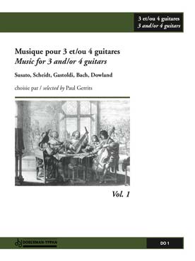 Illustration musique pour 3 ou 4 guitares vol. 1