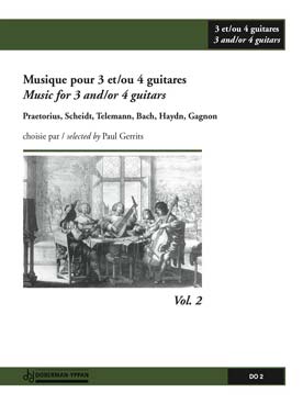 Illustration musique pour 3 ou 4 guitares vol. 2