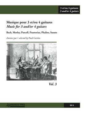 Illustration musique pour 3 ou 4 guitares vol. 3