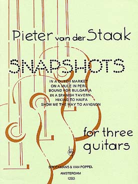 Illustration de Snapshots pour 3 guitares