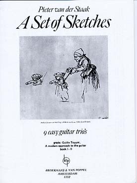 Illustration de A Set of sketches pour 3 guitares