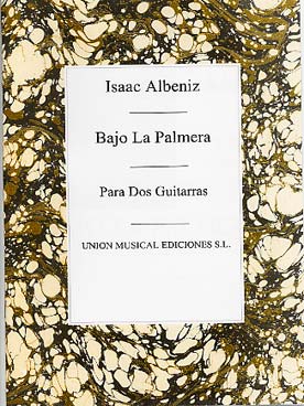 Illustration albeniz bajo de la palmera (llobet)