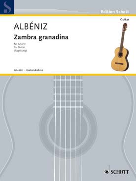 Illustration albeniz zambra granadina (ragossnig)