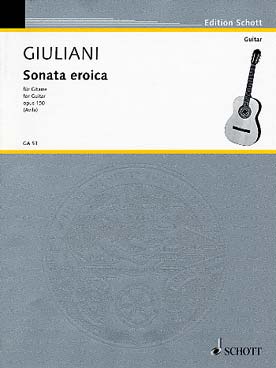Illustration giuliani sonate heroique op. 150