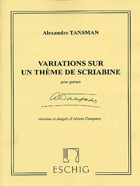 Illustration de Variation sur un thème de Scriabine