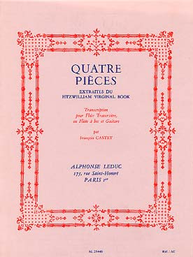 Illustration de FITZWILLIAM VIRGINAL BOOK : 4 Pièces (Castet)