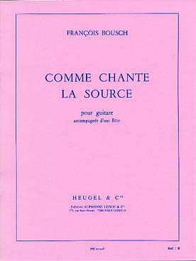 Illustration de Comme chante la source