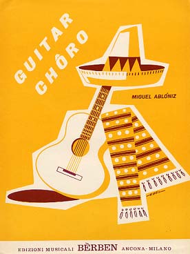 Illustration abloniz guitar choro