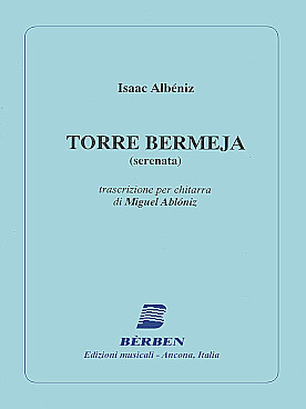 Illustration albeniz torre bermeja op. 92 n° 12 guit.