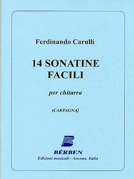 Illustration de 14 Sonatines faciles (Carfagna)