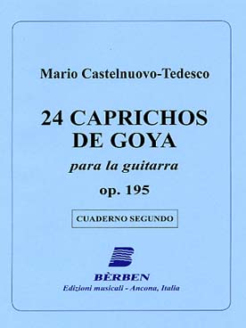 Illustration de 24 Caprichos de Goya op. 195 (Gilardino) - Vol. 2 (VII/XII)
