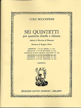 Illustration boccherini quintettes (ze) 4 g448 (cond)
