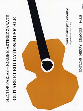 Illustration de Guitare et éducation musicale (cahier de musique d'ensemble)