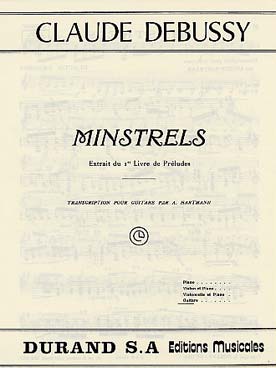 Illustration debussy minstrels (extrait des preludes)