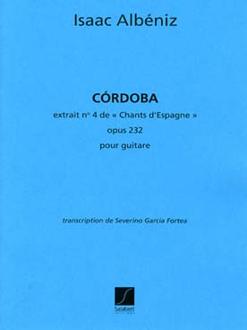 Illustration albeniz cordoba op. 232