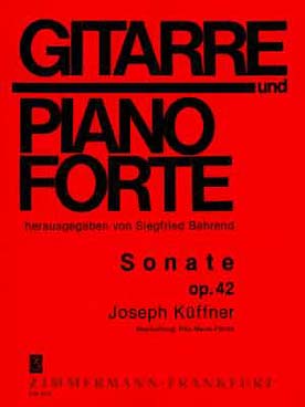 Illustration kuffner sonate op. 42