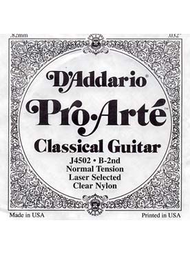 Illustration d'addario j 45 tirant normal 2eme