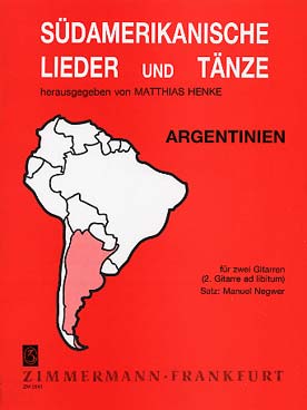 Illustration chansons sud-americaines et danses