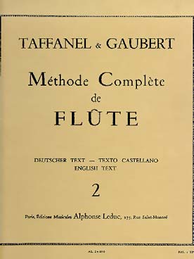 Illustration taffanel/gaubert  methode vol. 2