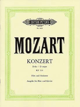 Illustration mozart concerto n°  2 k 314 en re maj