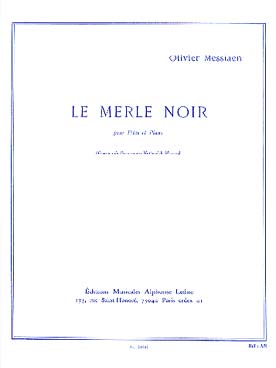 Illustration de Le Merle noir