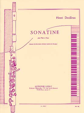 Illustration dutilleux sonatine