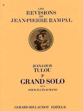 Illustration de 3e Grand solo op. 74 (Rampal)