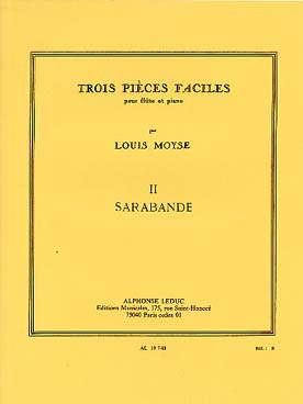 Illustration de 3 Pièces faciles - N° 2 : Sarabande