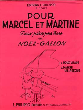 Illustration de Pour Marcel et Martine : Doux visage et Danse villageoise