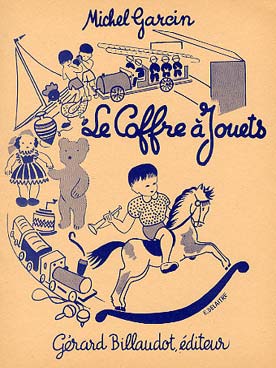 Illustration de Le coffre à jouets, 12 pièces faciles